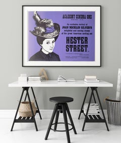 HESTER STREET 1975 London UK Quad Film Movie Poster, Strausfeld
