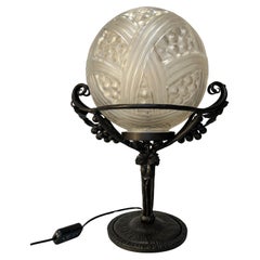 Hettier and Vincent Art Deco Lamp