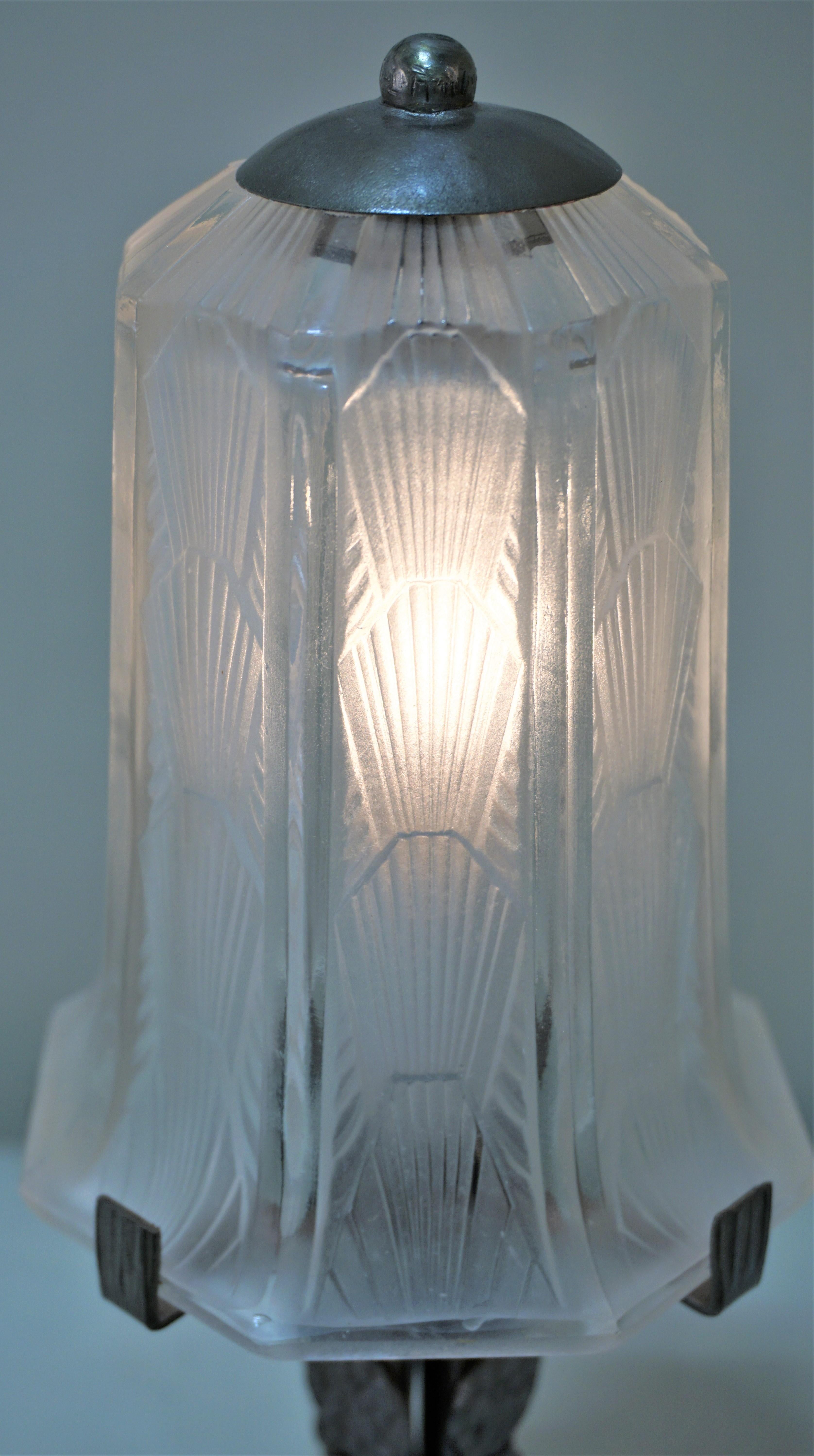 Hettier & Vincent Art Deco Table Lamp 1