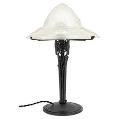 Hettier-Vincent Art Deco Table Lamp, France, 1920