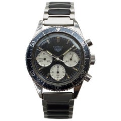 Vintage Heuer Autavia 2446 3rd Execution Transitional Chronograph, 1966