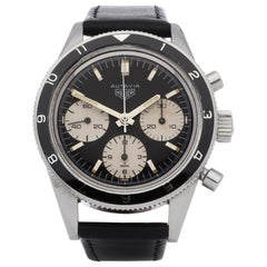 Retro Heuer Autavia 2446 Men's Stainless Steel Mark 3 'Jochen Rindt' Watch
