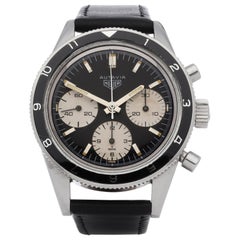 Edelstahl-Herrenuhr "Jochen Rindt" mit Mark 3 von Heuer Autavia 2446