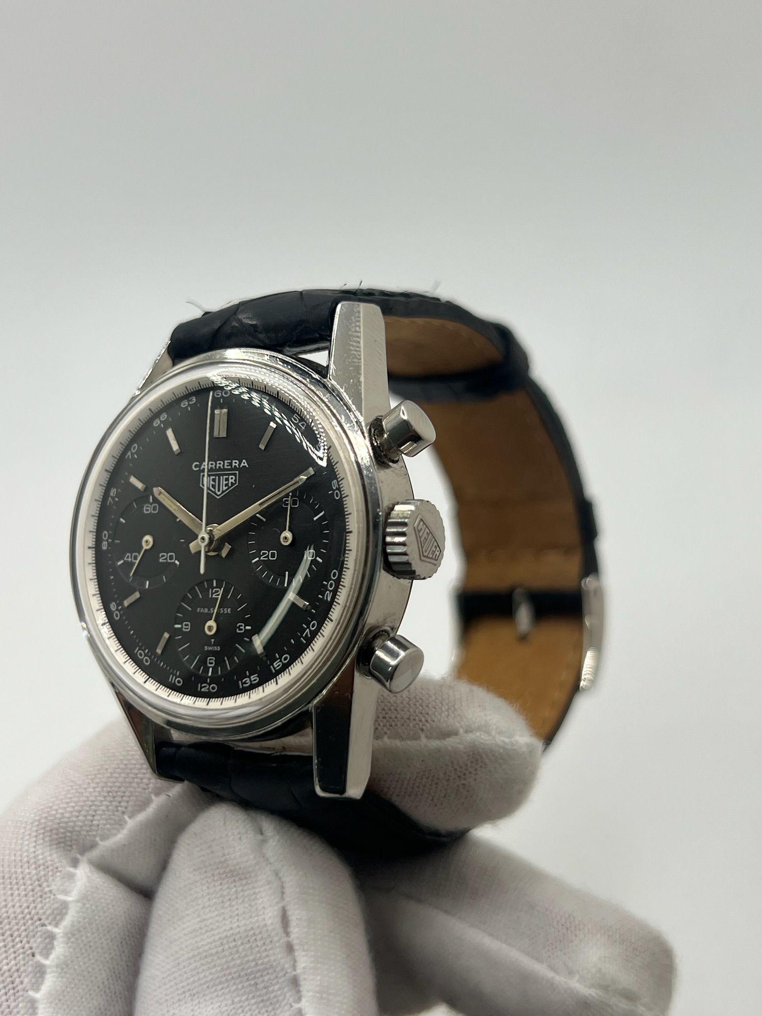 Heuer Carrera 2447 NT 1ère exécution Pour hommes en vente