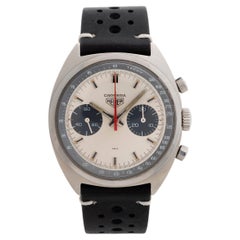 Vintage Heuer Carrera 73353S. 38mm Case, Valjoux 7733 manually wound movement, c1970