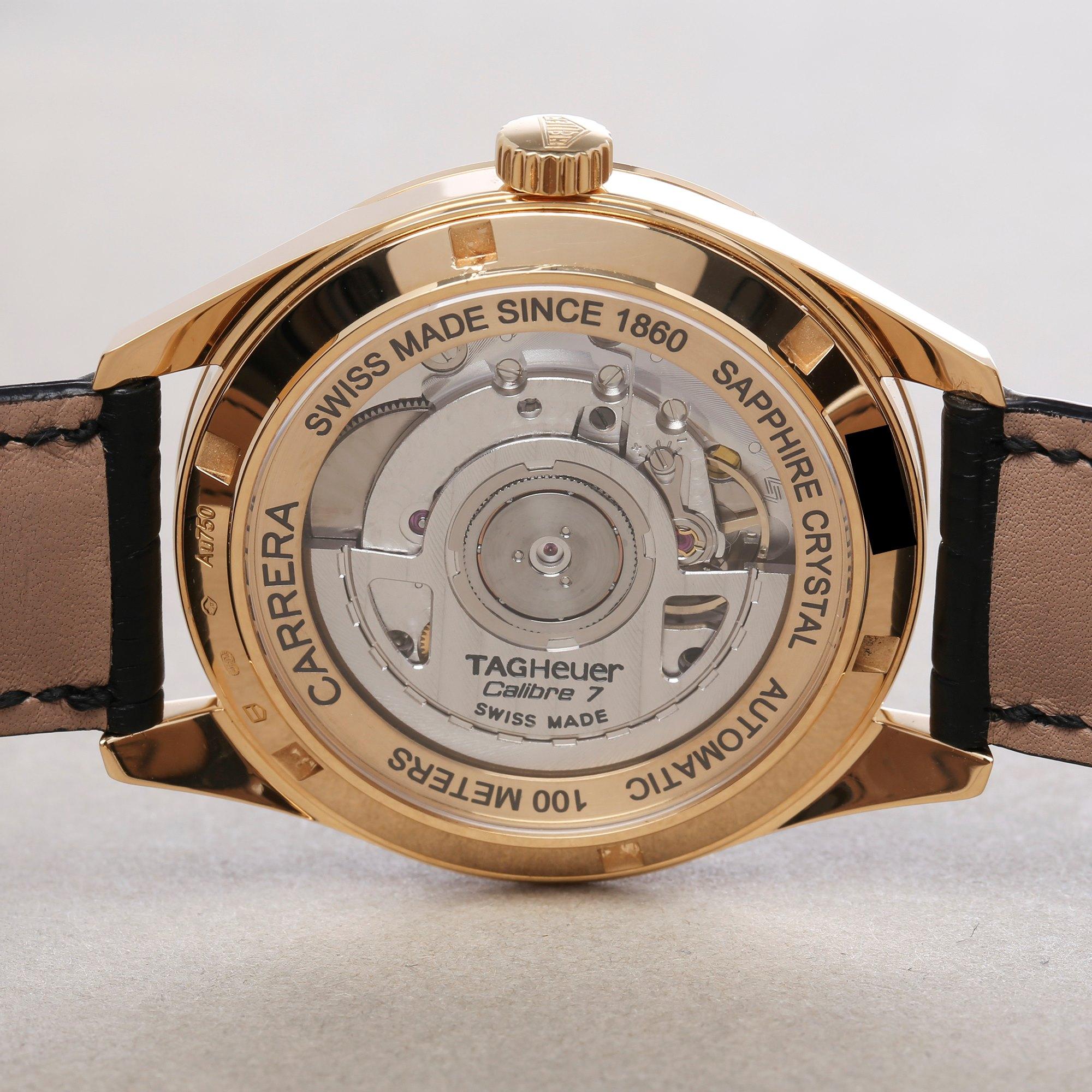 Heuer Carrera Calibre 7 WAR2140 Men's Yellow Gold Watch 2