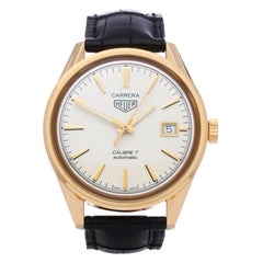 Heuer Carrera Calibre 7 WAR2140 Men's Yellow Gold Watch