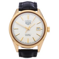 Heuer Carrera Calibre 7 WAR2140 Men's Yellow Gold Watch