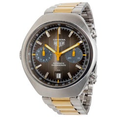 Heuer Carrera Men's Watch in Stainless Steel and Gold-Plated