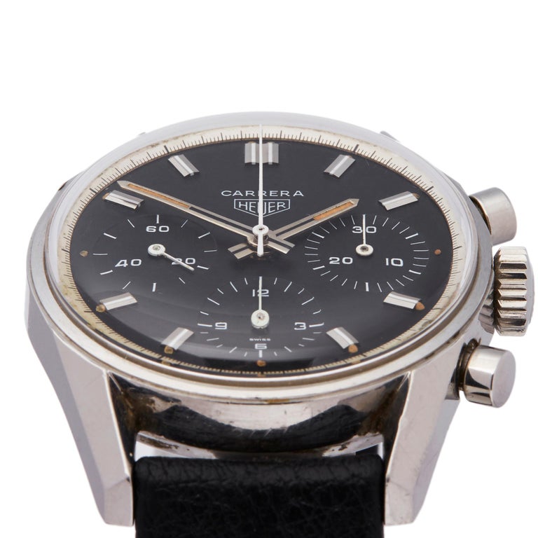 Heuer Carrera Stainless Steel 2447 Wristwatch at 1stDibs | carrera 2447 ...