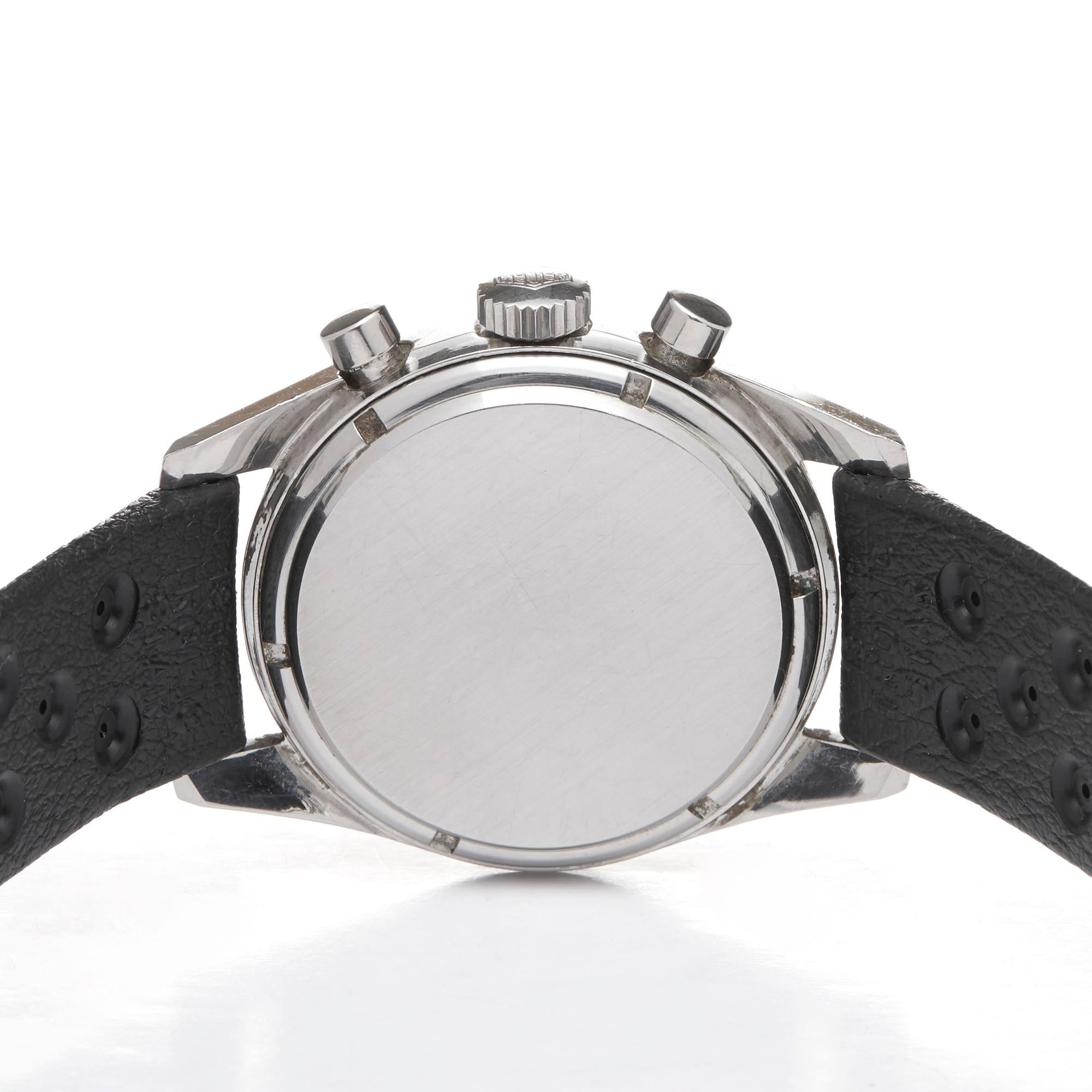 Men's Heuer Carrera Stainless Steel 2447 Wristwatch