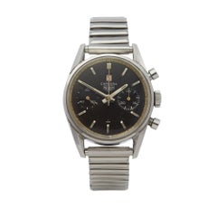 Vintage Heuer Carrera Stainless Steel 3147 N Wristwatch