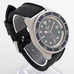 Heuer Diver reference 980.023 (aka the Deep Dive or Spirotechnique). Year 1986.