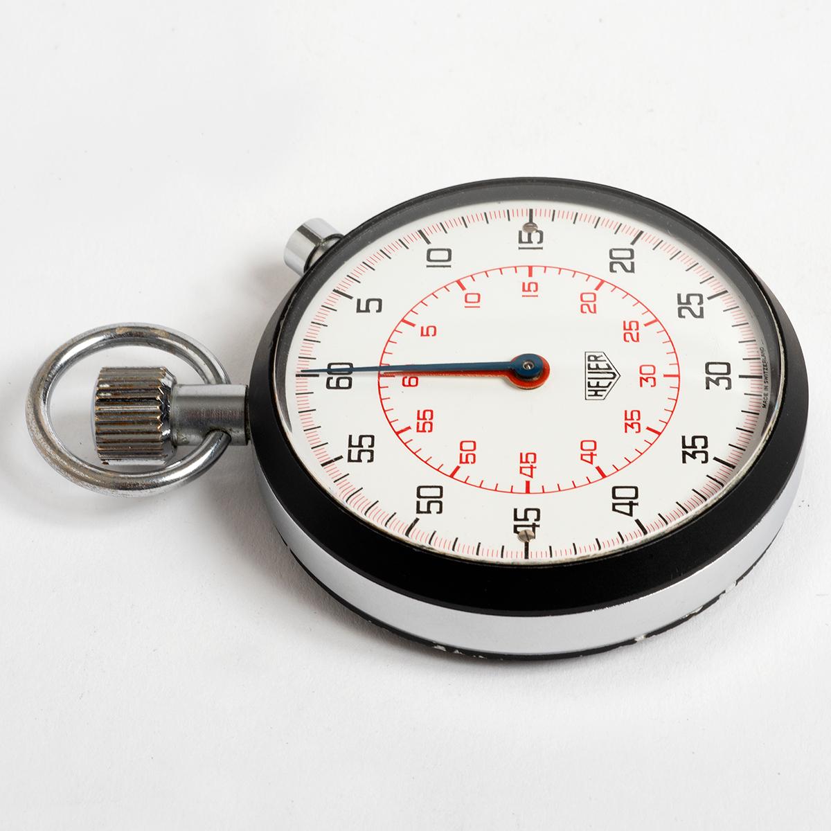 heuer stopwatch 1970