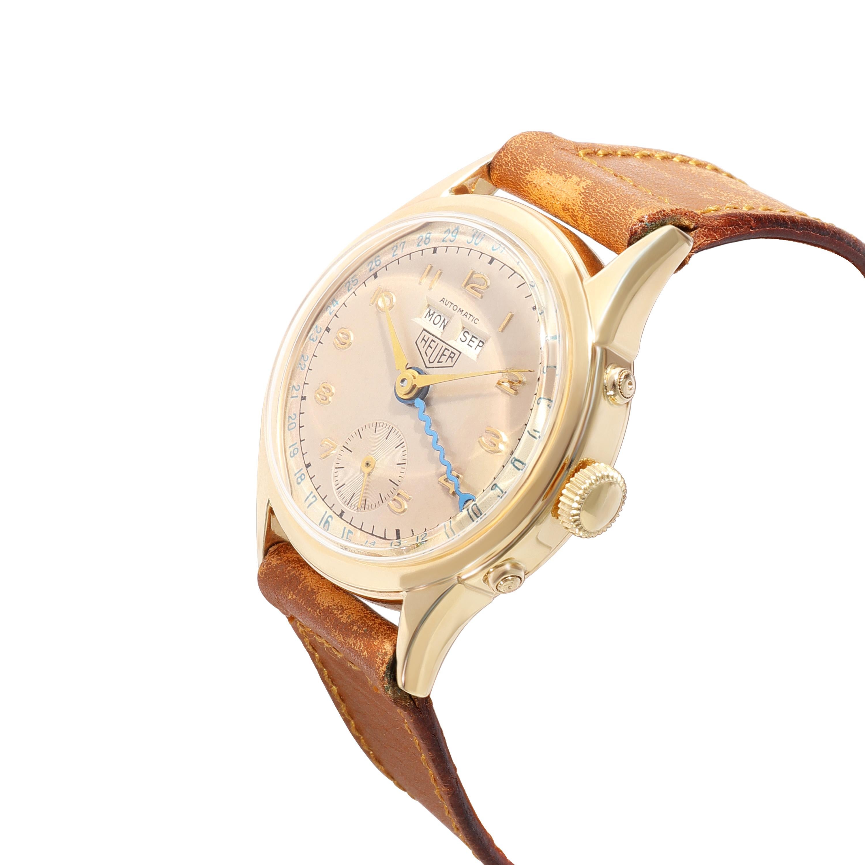 vintage triple date watch