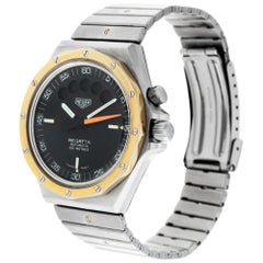 Heuer Vintage "Regatta" Stainless Steel Wristwatch Ref 134.505