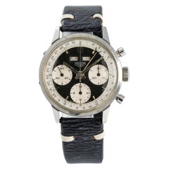 Heuer, Black Dial Certified Authentic