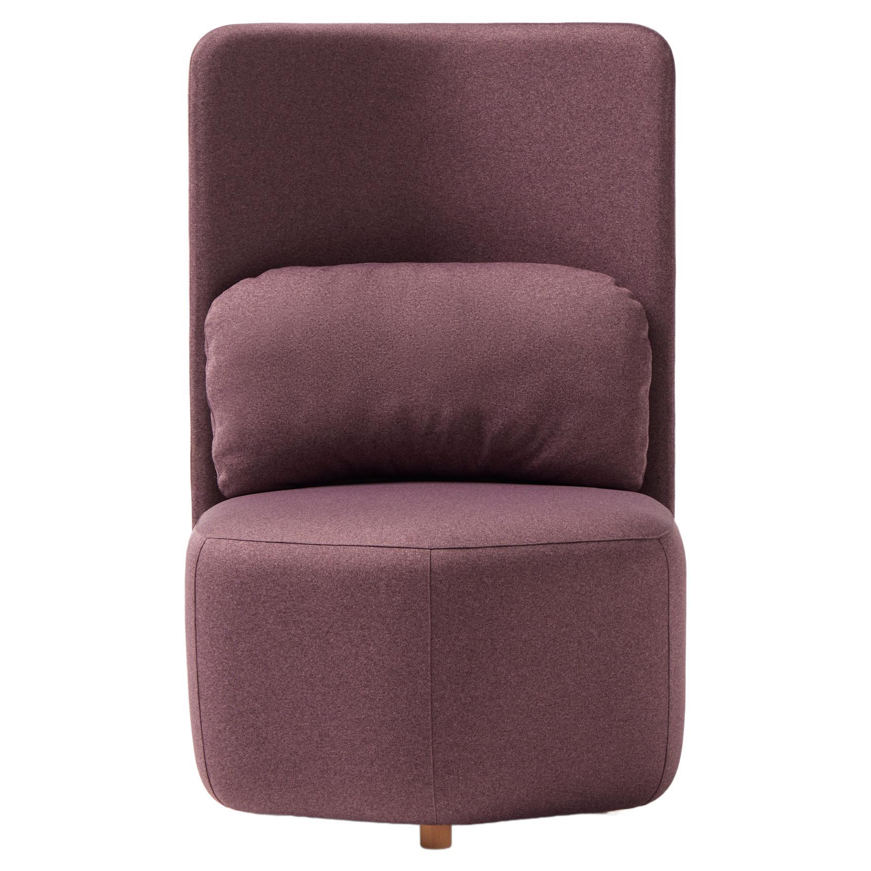 Hex Armchair with High Backrest Without Side Panels by Pepe Albargues For Sale