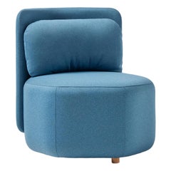 Fauteuil Hex avec dossier bas par Pepe Albargues