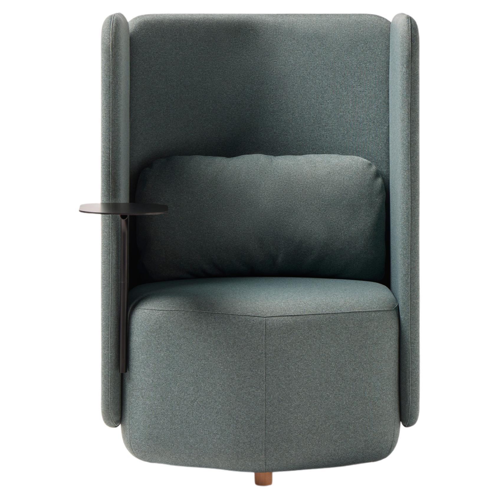 Hex Armchair with Side Table by Pepe Albargues For Sale