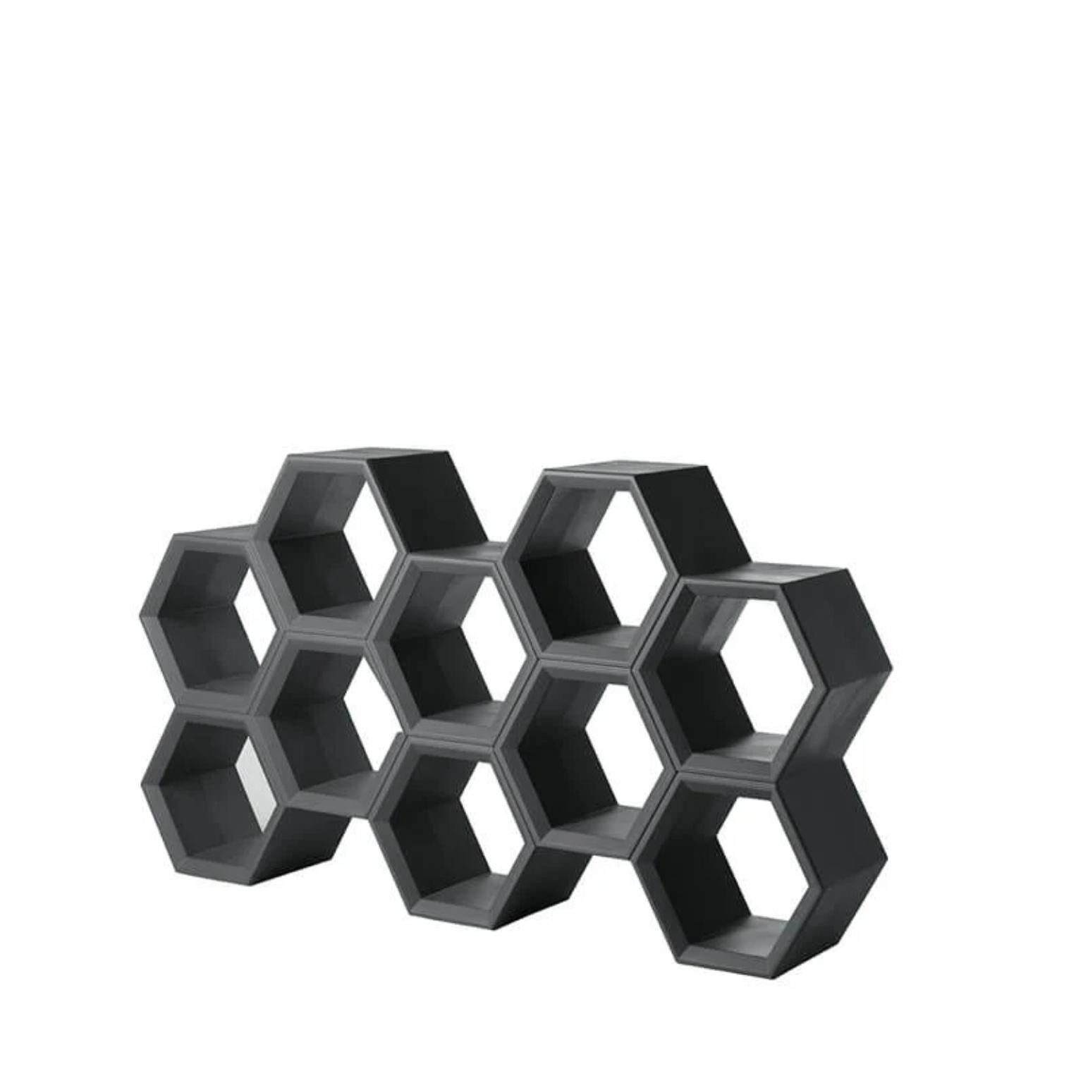 Librería Hexa Marrón Chocolate by Taeke Halma Italiano en venta