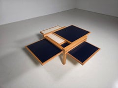 Hexa" Couchtisch von Bernard Vuarnesson für Bellato, Italien, um 1980