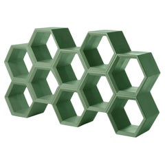 Librería Hexa Malva Verde de Taeke Halma