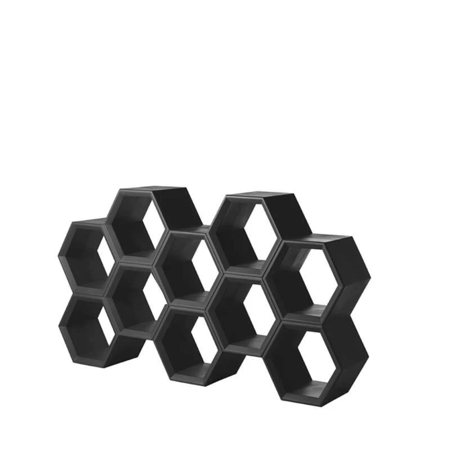 Other Hexa Milky White Bookcase by Taeke Halma For Sale