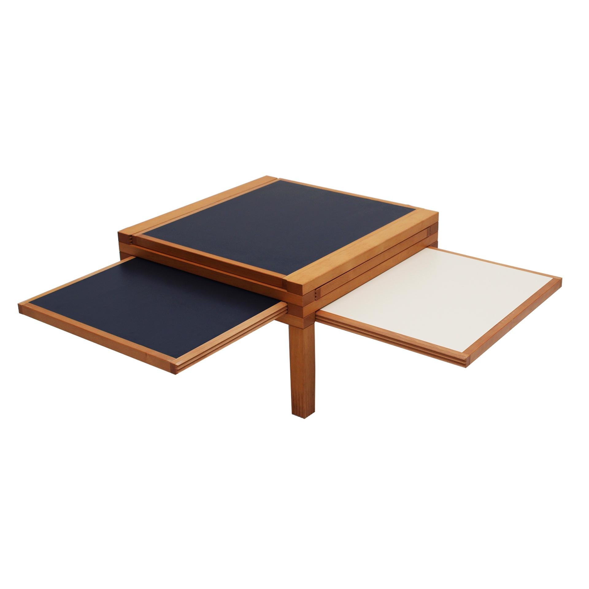 French Hexa Model Table Designed by Bernard Vuarnesson, Edited by Bellato 80s. For Sale