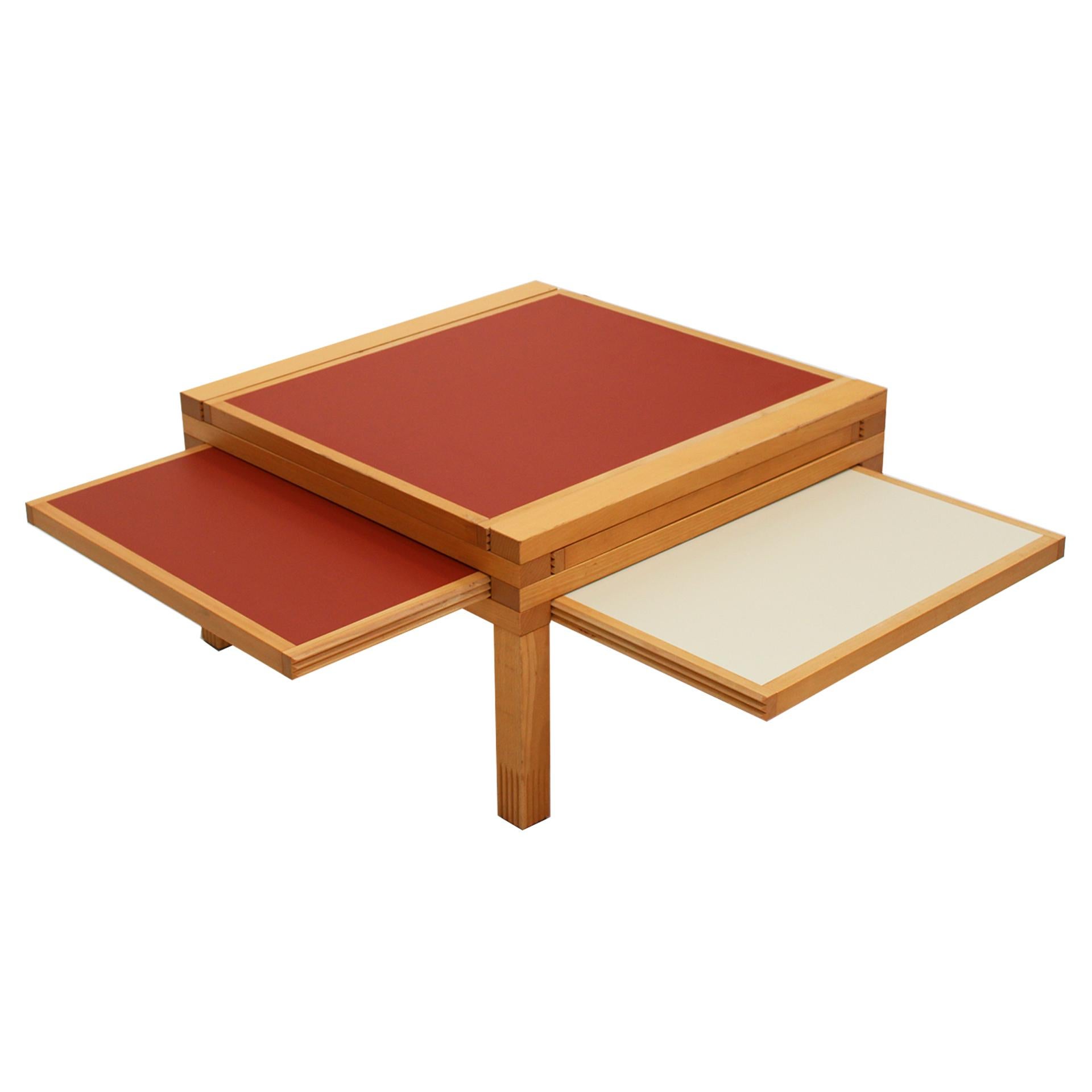 Late 20th Century Hexa Model Table Designed by Bernard Vuarnesson, Edited by Bellato 80s. For Sale