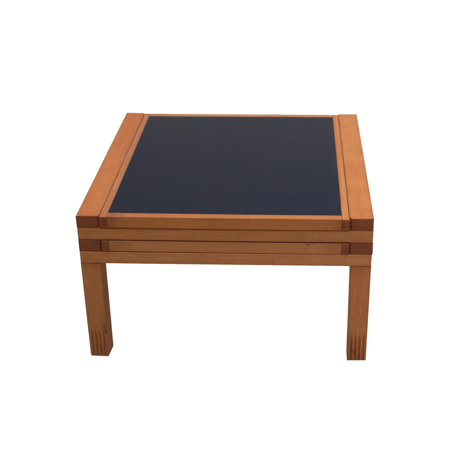Late 20th Century Hexa Model Table Designed by Bernard Vuarnesson, Edited by Bellato 80s. For Sale