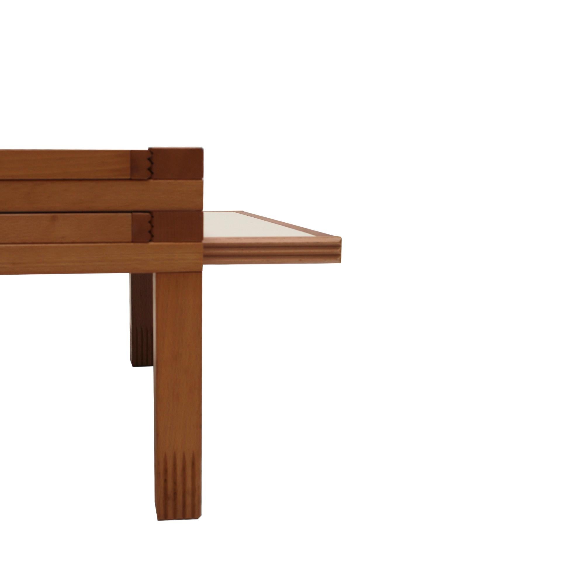 Hexa Model Table Designed by Bernard Vuarnesson, Edited by Bellato 80s. For Sale 1