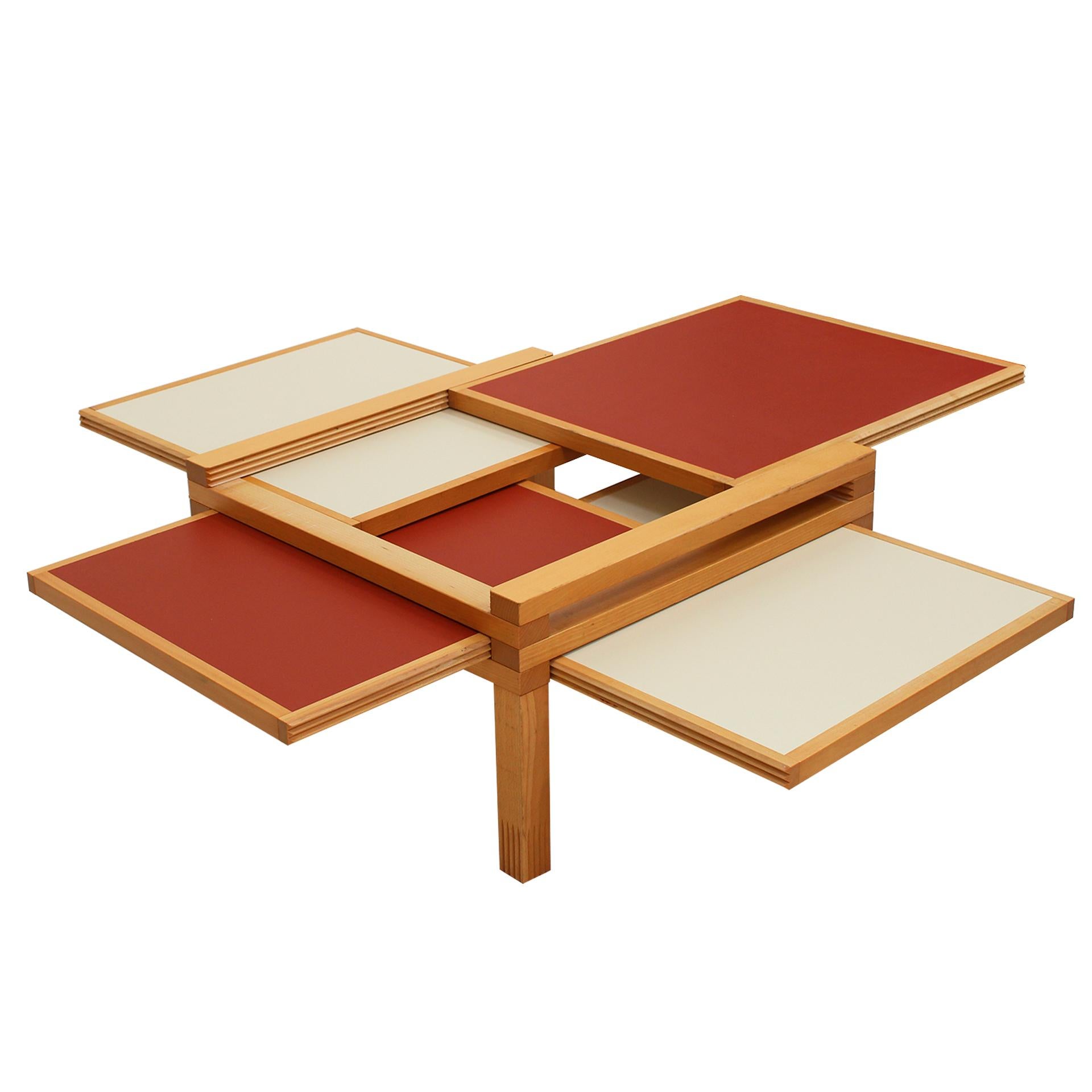 Hexa Model Table Designed by Bernard Vuarnesson, Edited by Bellato 80s. For Sale 2