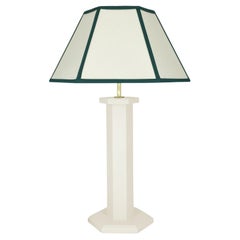 Lampada da tavolo esagonale - Oyster White