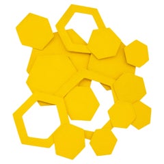 “Hexagon Yellow” by Layla D’Angelo, España, 2023