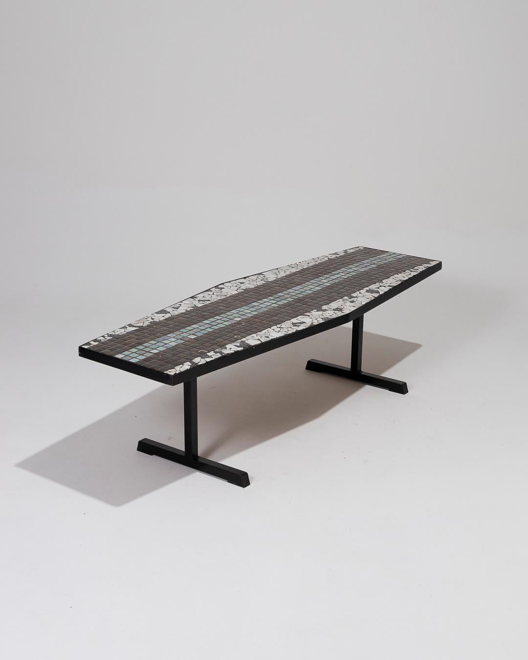 20ième siècle Table basse hexagonale, années 1930 en vente