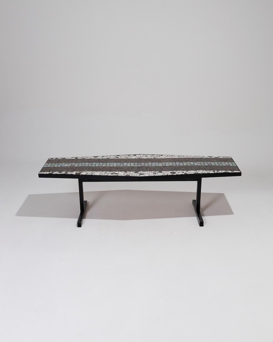 Table basse hexagonale, années 1930 en vente 2