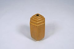 Hexagonal Ceramic Vase by Manufacture Nationale de Sèvres, Circa 1910