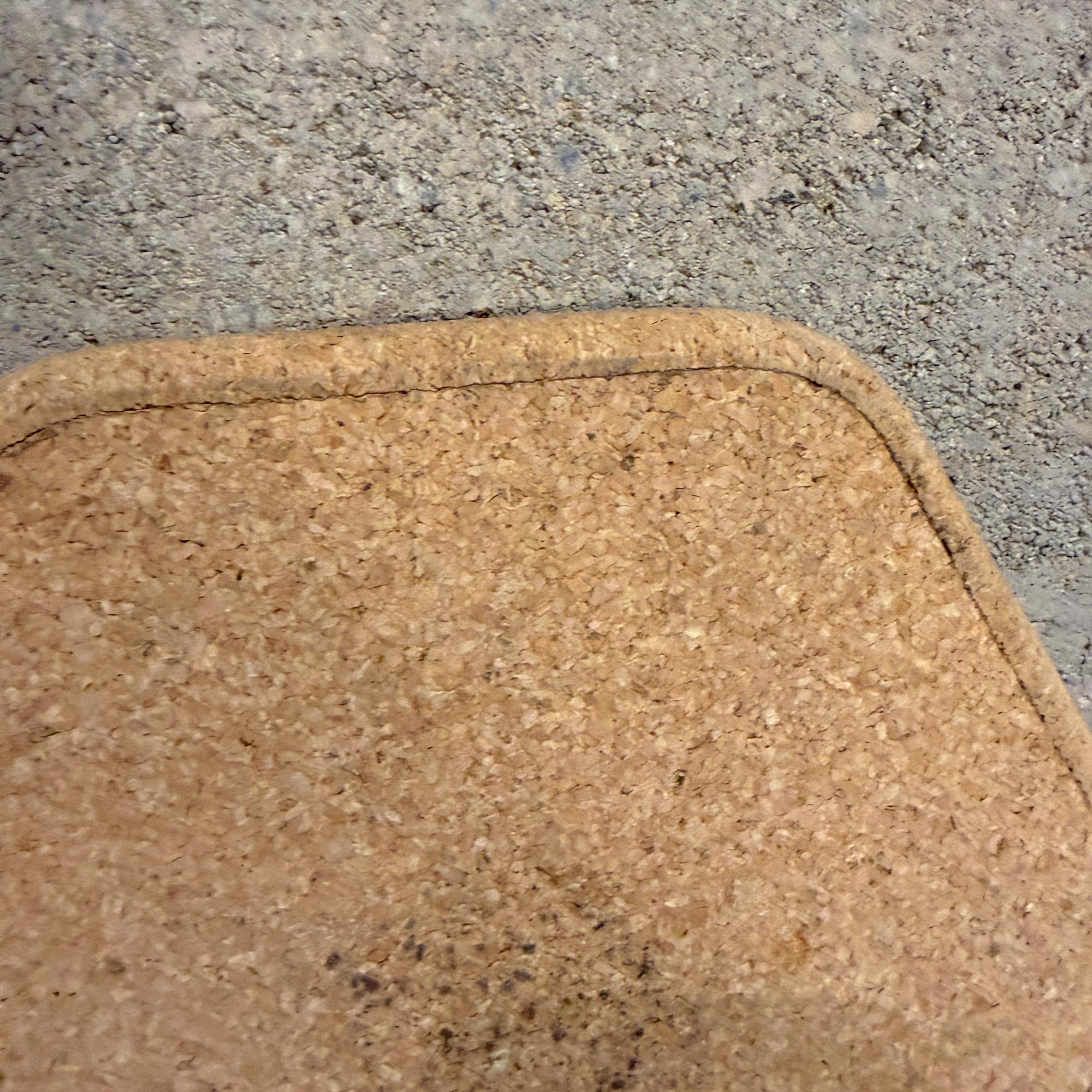 Sous-verre hexagonal en liège Petit plateau Vintage By en vente 2