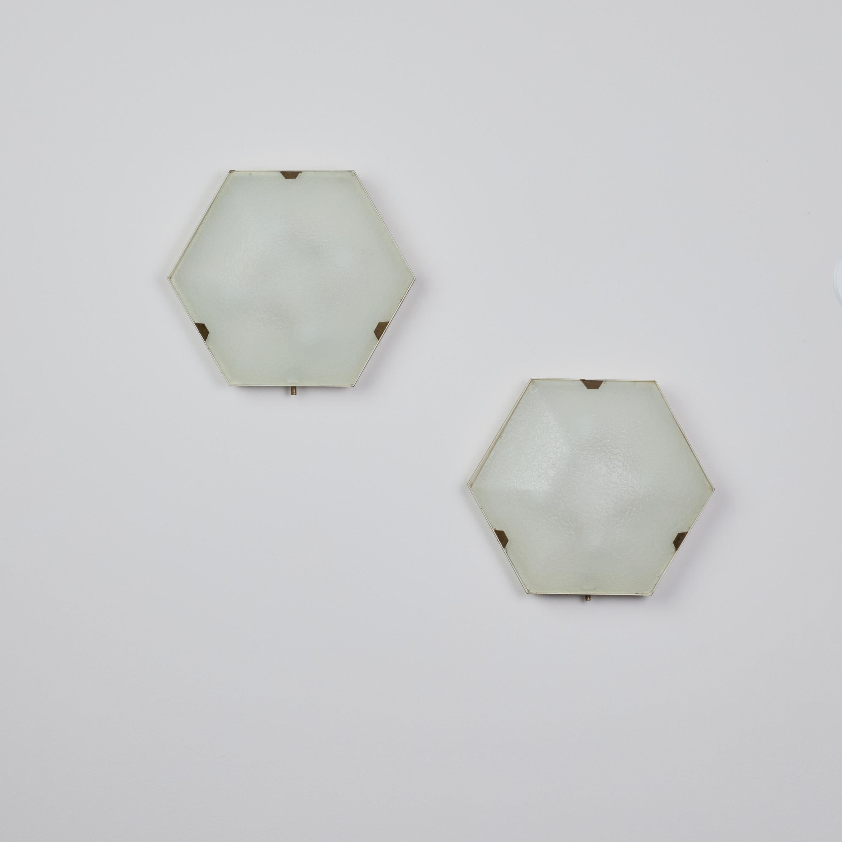Soportes de empotrar hexagonales by Stilnovo en venta 3