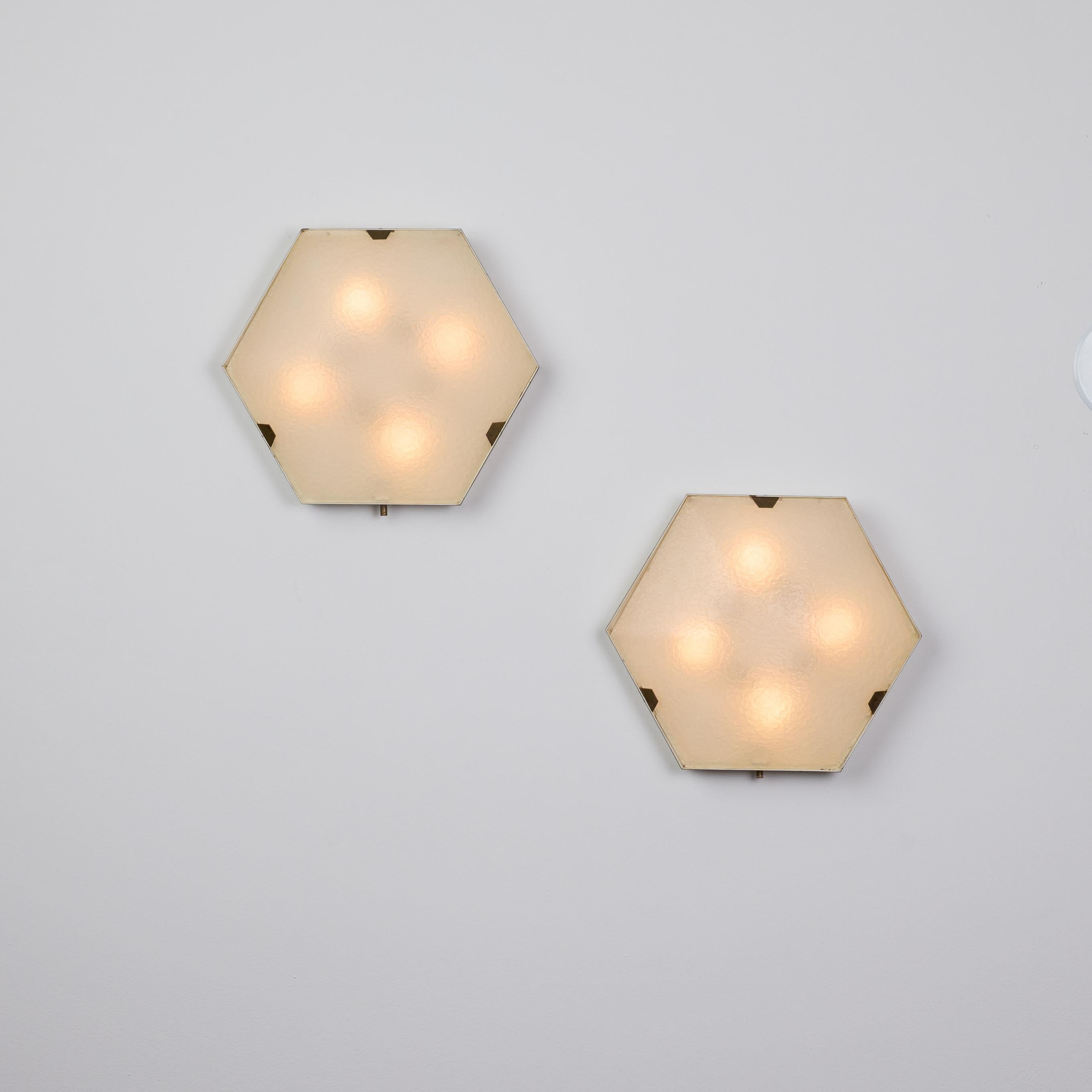 Soportes de empotrar hexagonales by Stilnovo en venta 4