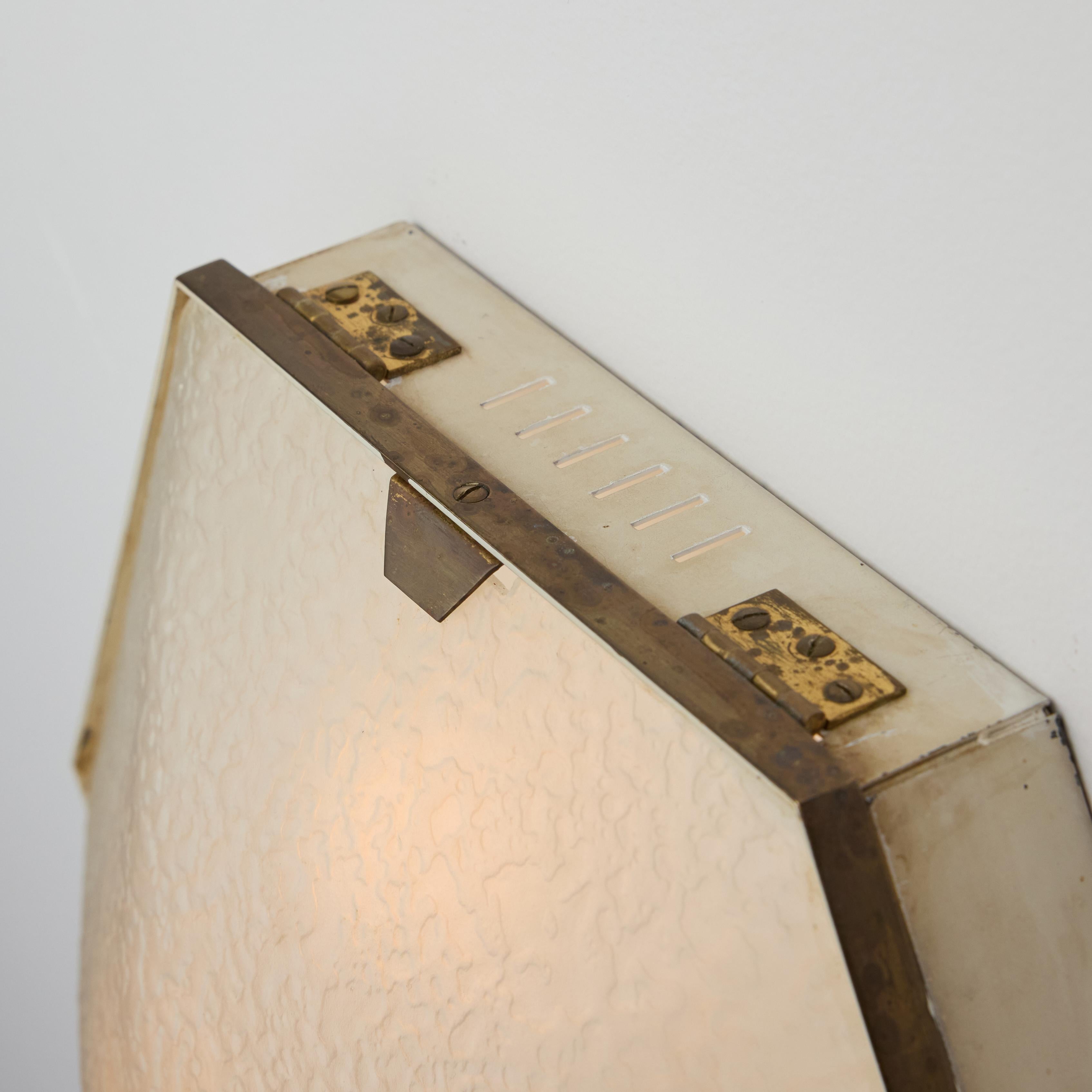 Soportes de empotrar hexagonales by Stilnovo mediados del siglo XX en venta