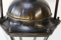 Hexagonal French Copper and Brass Lantern