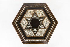 Hexagonal Inlaid Moroccan Table