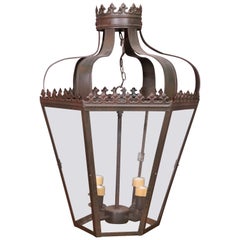 Hexagonal Iron Four-Light Lantern Hexagonal Iron Four-Light Lantern