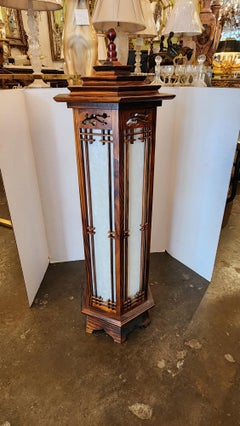 Lampada da terra coreana esagonale