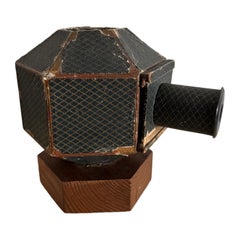 Hexagonal Lampascope Magic Lantern by Alphonse Giroux – 19th Century –