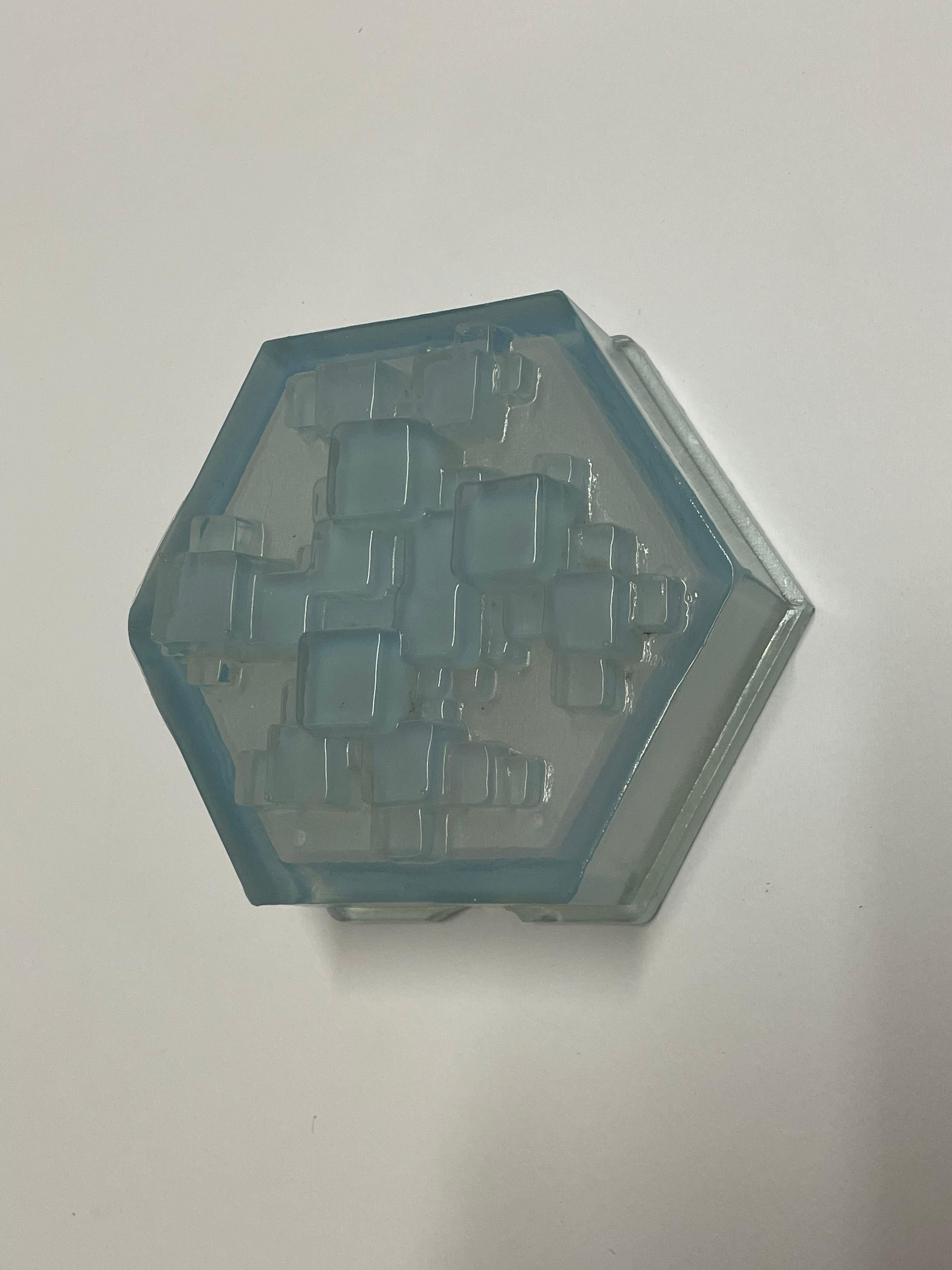 Hexagonal Modular Sconces / Flush Mounts by Poliarte - 3 available For Sale 10