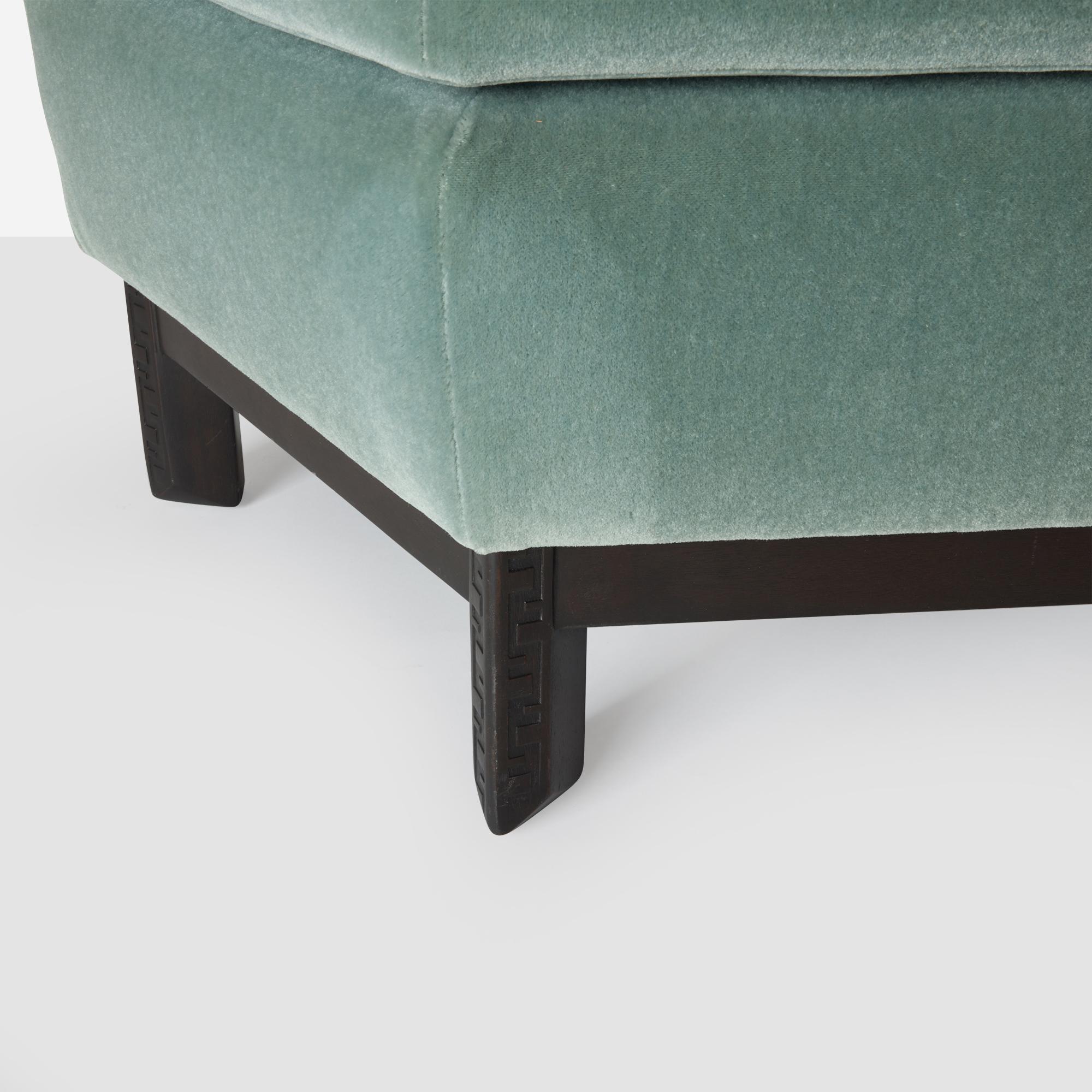 Otomana hexagonal de Frank Lloyd Wright para Henredon - tres disponibles Estadounidense en venta