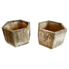 Hexagonal Planters by Willy Guhl, 1960s Switzerland